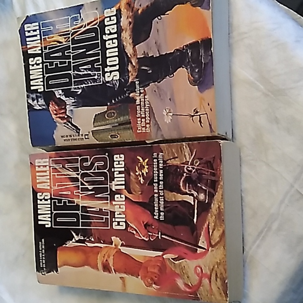 James axler deathlands series books lot of 4 books (5)